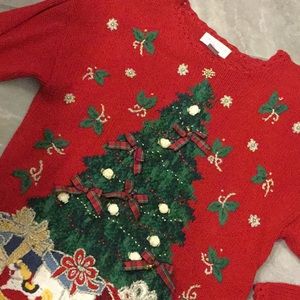 Ugly Christmas Sweater! Vintage!